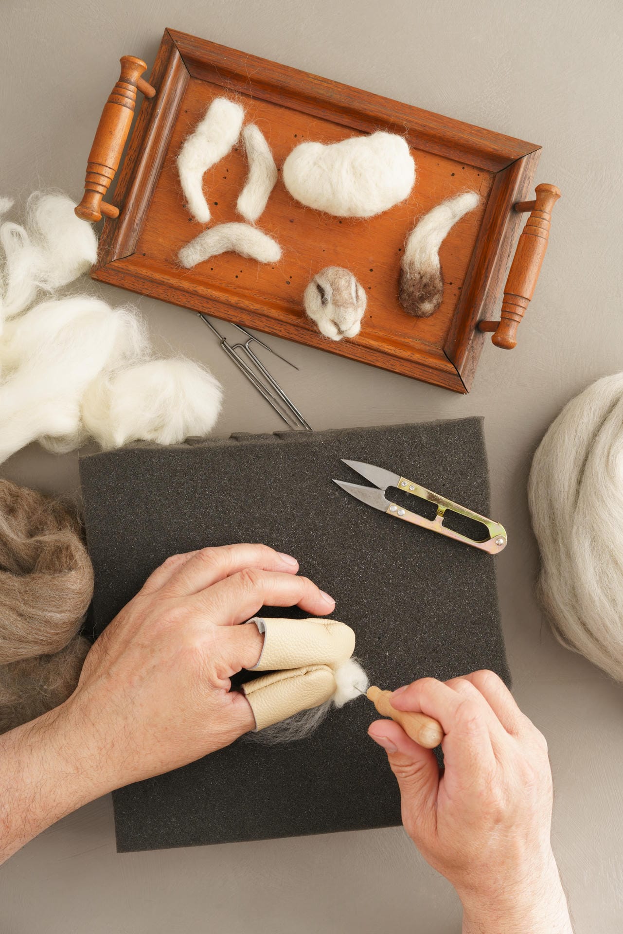 咩咩DIY羊毛氈課程